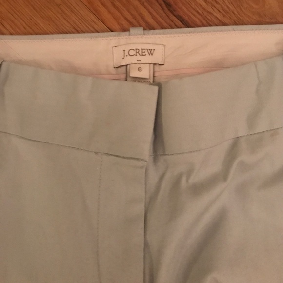 J Crew Light Grey Women's Pants Size 6 - Picture 2 of 3